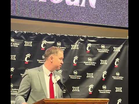 Bearcats new head coach Jerrod Calhoun's introduction presser