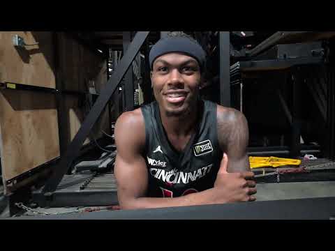 Bearcats G Tylen Riley Big 12 Basketball Media Day Availability