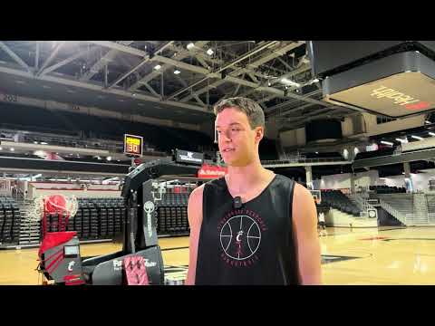 Riley Allenspach talks to the media part two