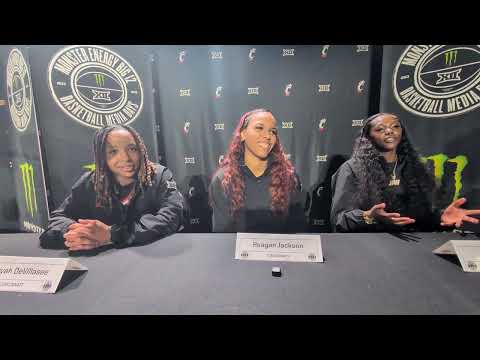 WBB: Bearcats G DeVillasee, G Jackson and G Jah