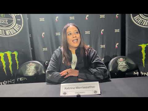 WBB: Bearcats HC Katrina Merriweather at Big 12 media day