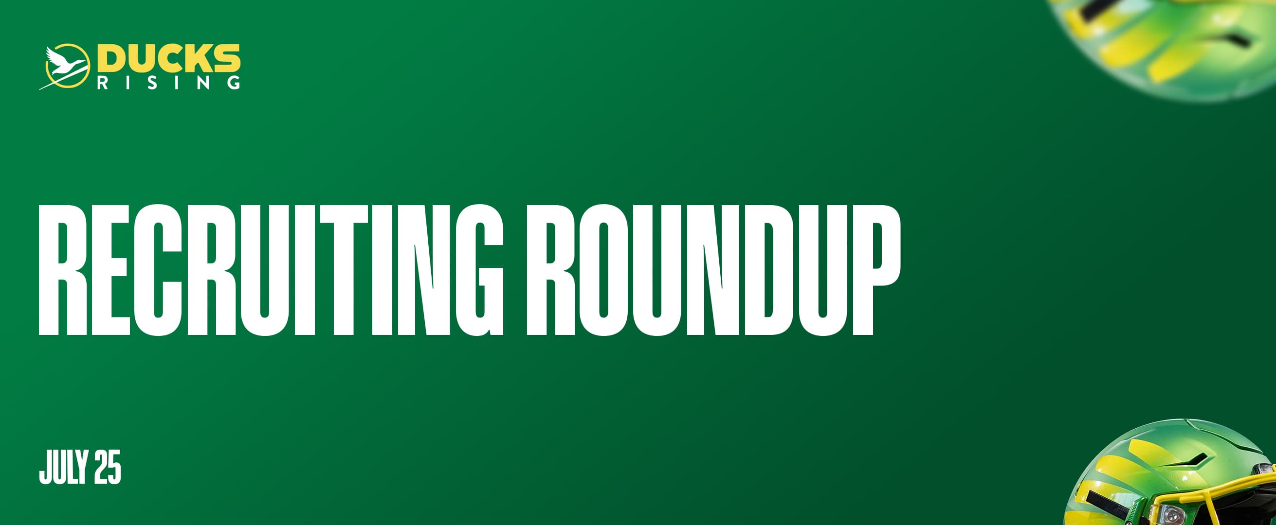 Ducks Rising Weekly Roundup: July 25th