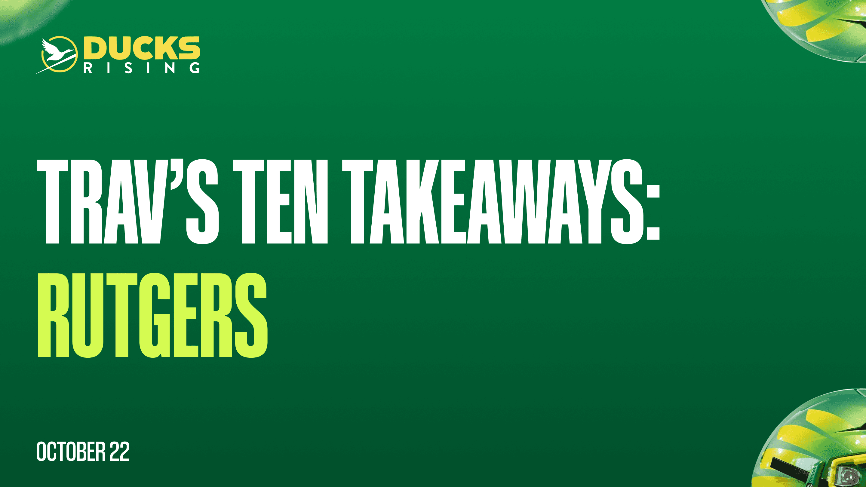 Trav’s Ten Takeaways: Rutgers