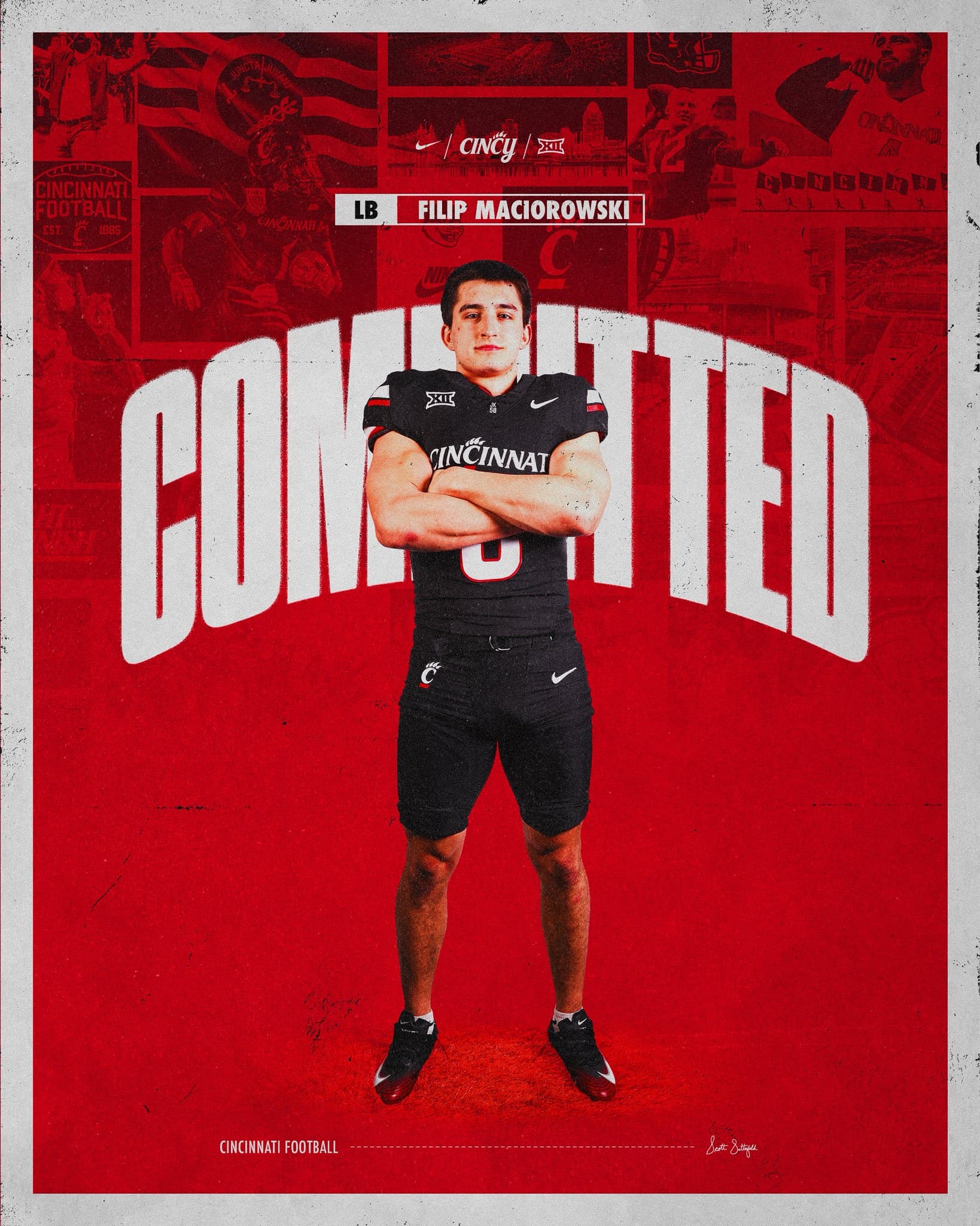 Filip Maciorowski makes third NIU player to transfer to UC 
