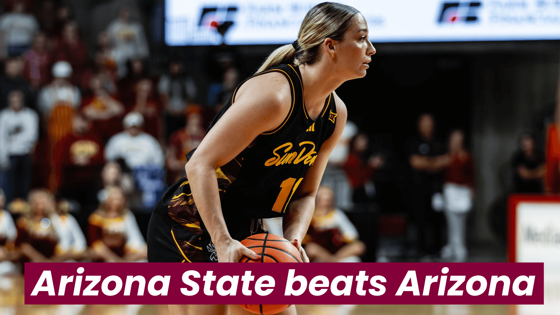 Arizona State WBB beats Arizona for third time this season