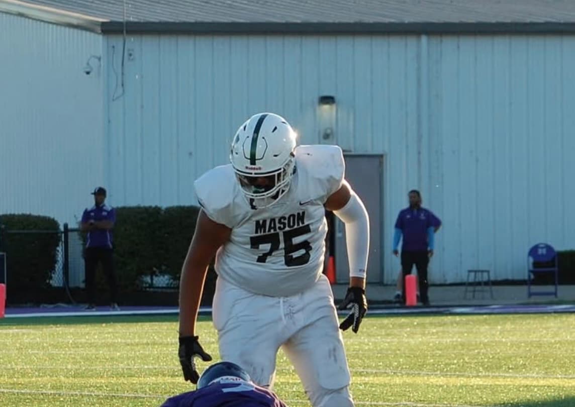 Mason HS (OH) OL Korbin Brown talks UC visit and more article image about Cincinnati Bearcats