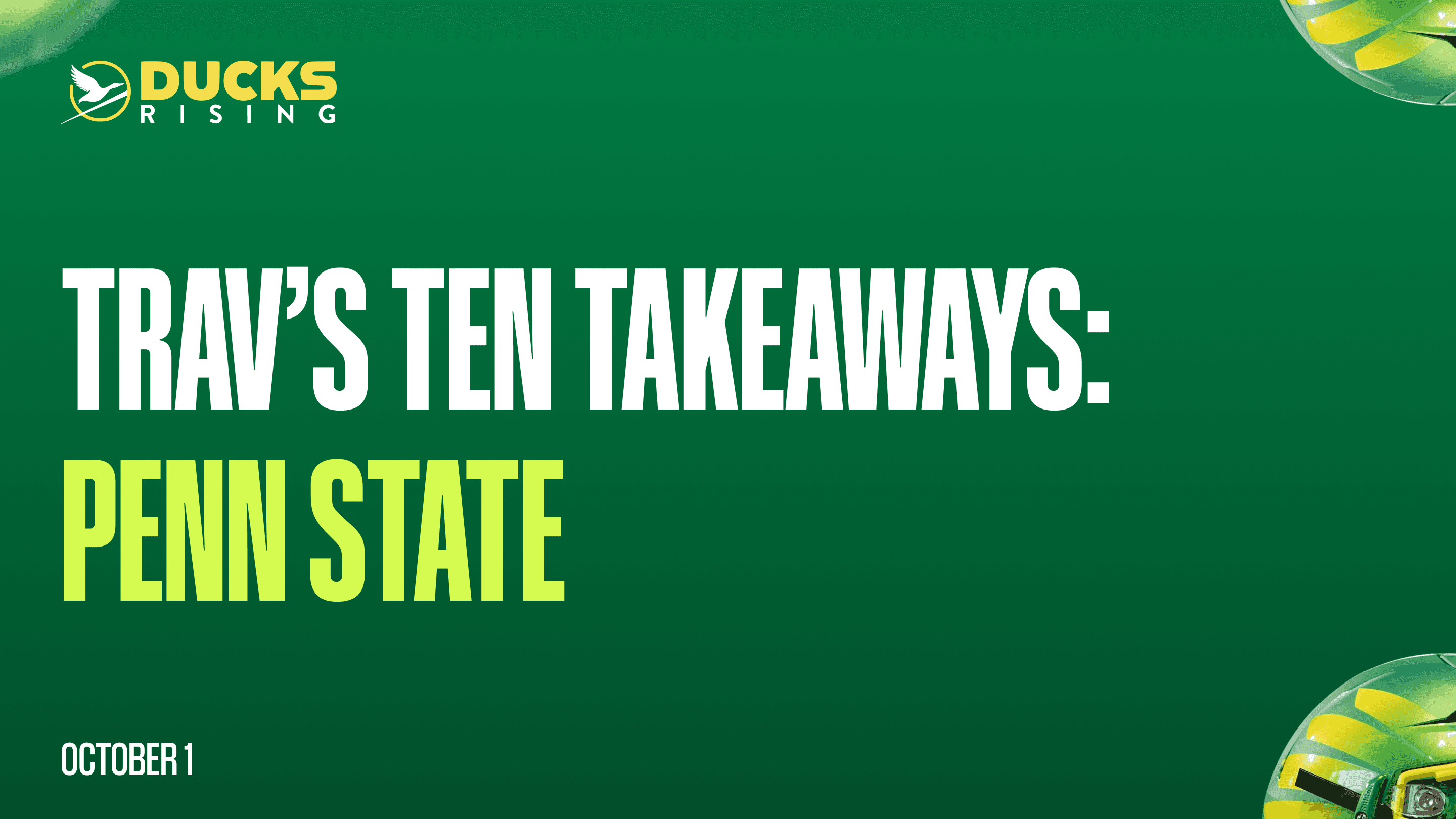 Trav’s Ten Takeaways: Penn State