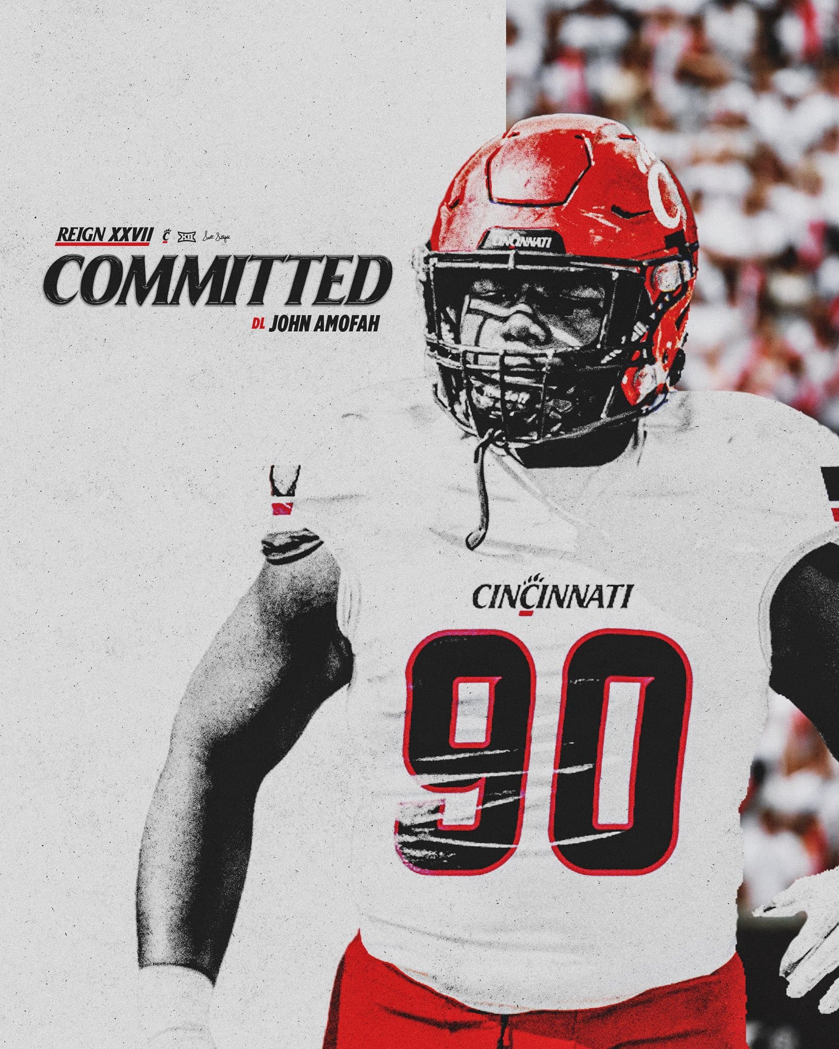 Douglass HS (GA) 3 star DT John Amofah Jr commits to Cincinnati