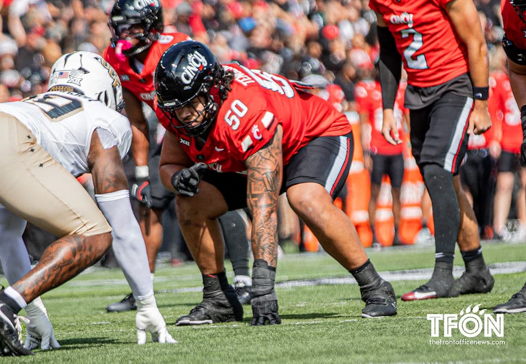 Bearcats OL Evan Tengesdahl named to two midseason All-American Teams