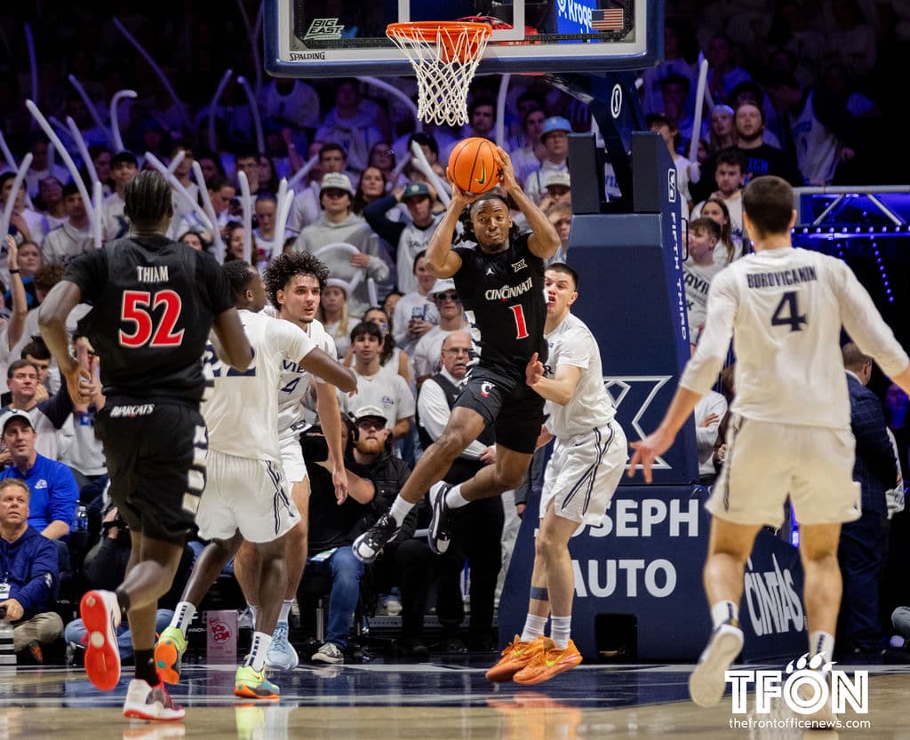 Where do the Bearcats go after losing to Xavier in the Crosstown Shootout?