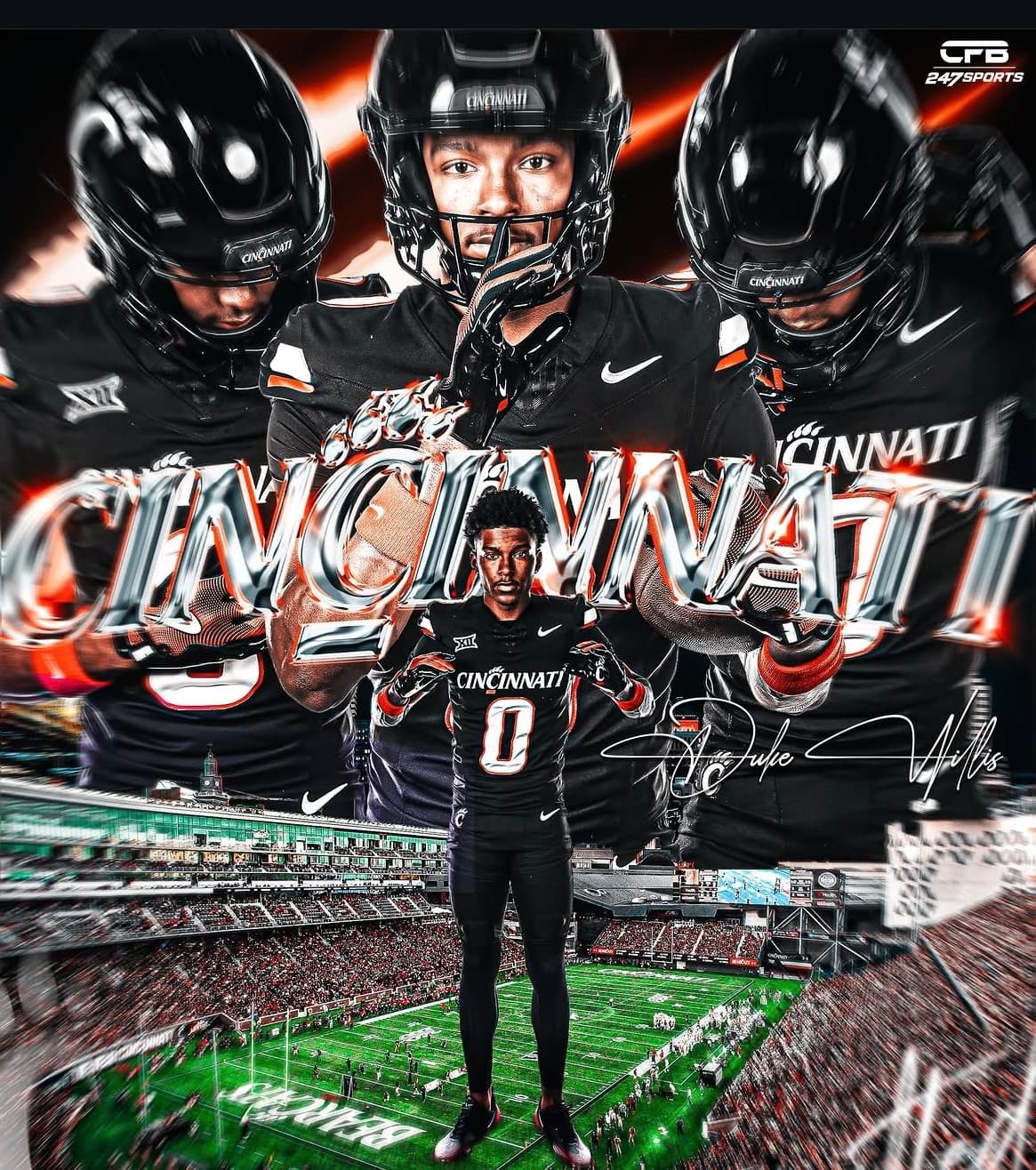 3 star CB Noah Willis commits to Cincinnati article image about Blessed Trinity Catholic High School