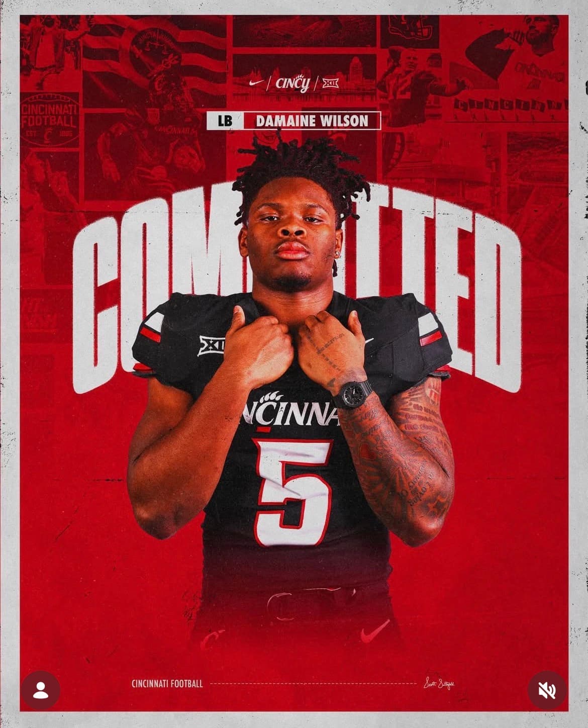Georgia State LB Damaine Wilson transfers to Cincinnati 