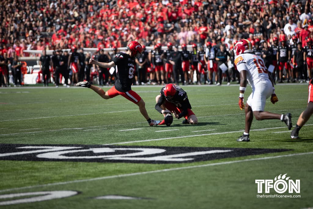 Bearcats P Max Fletcher named Big 12 Special Teams Player of the Week