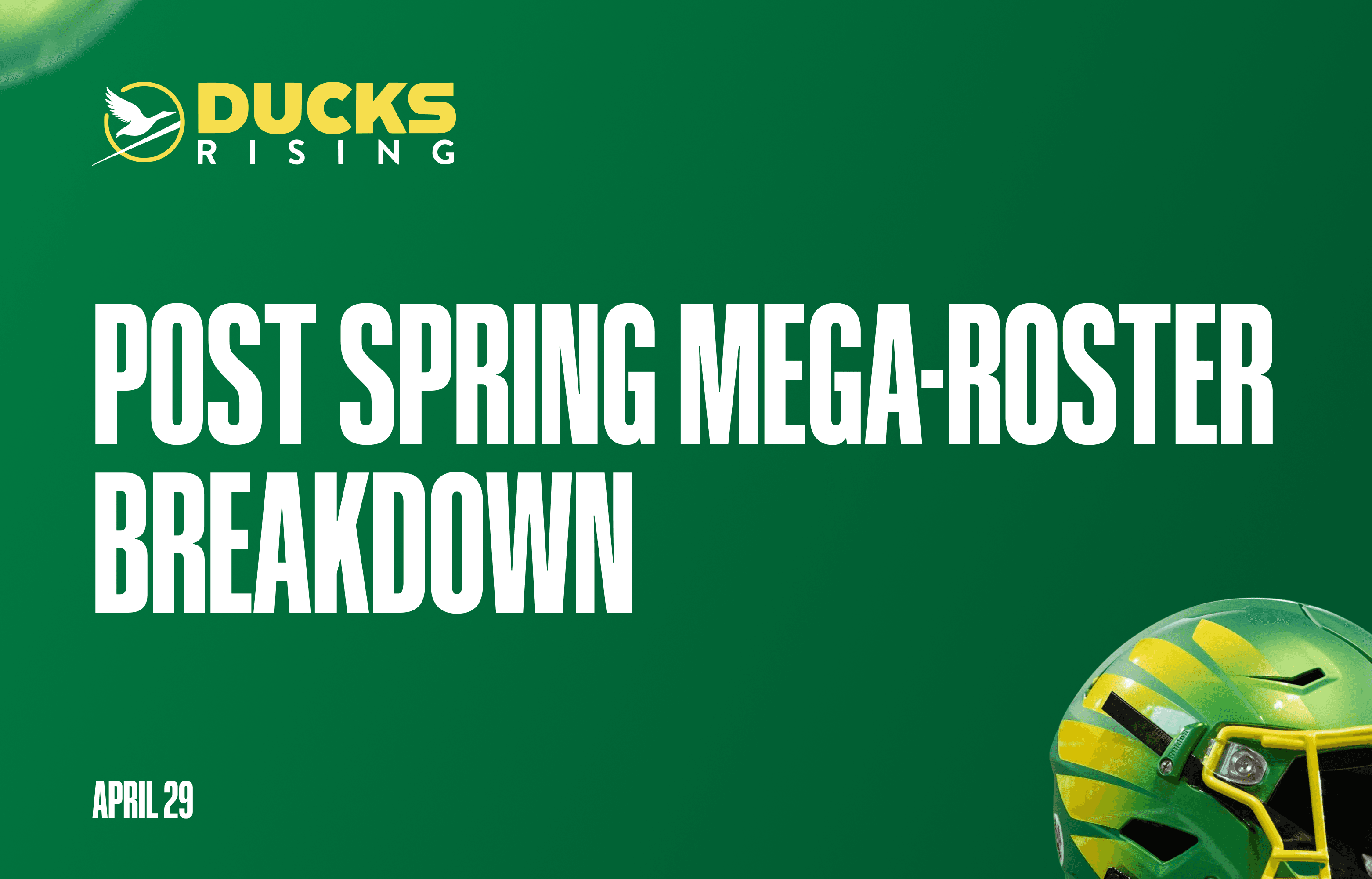 Post Spring Mega-Roster Breakdown