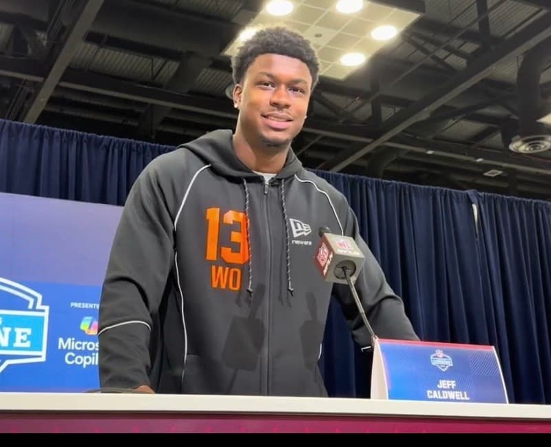 Caldwell raises stock at NFL Combine