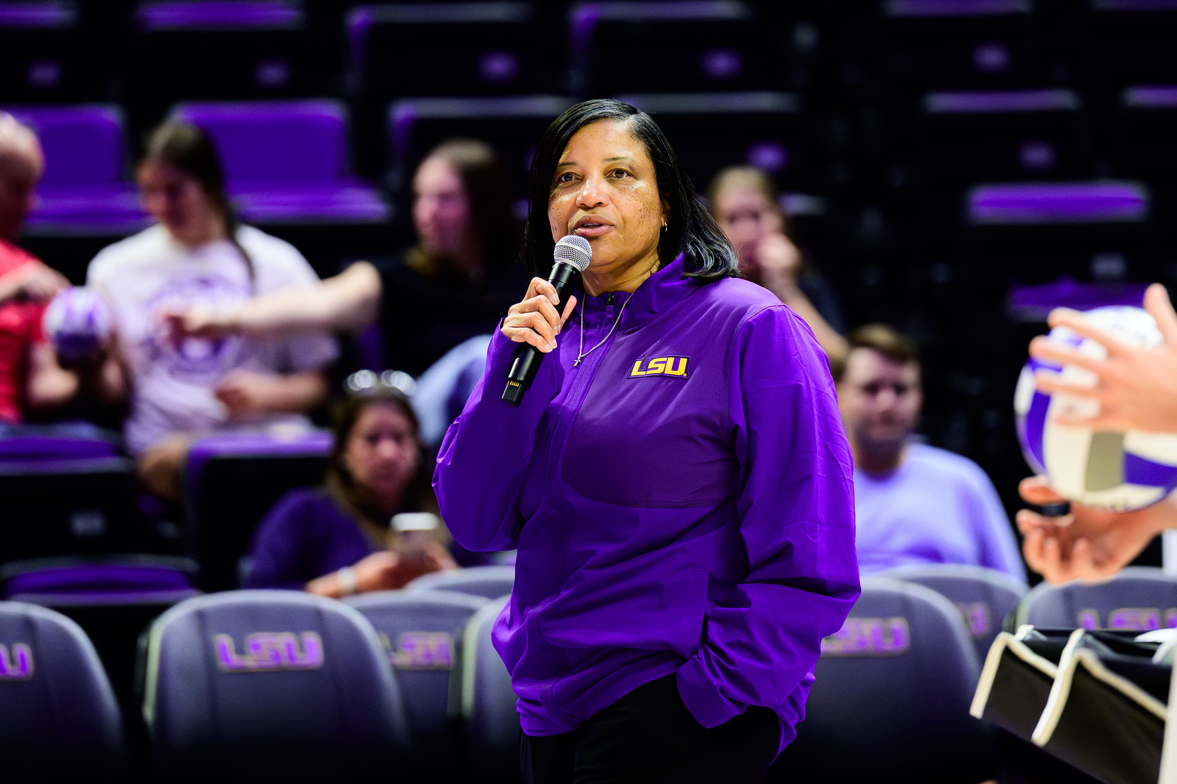 Earn Your Stripes: Private Leadership Session with the LSU Volleyball Coaches