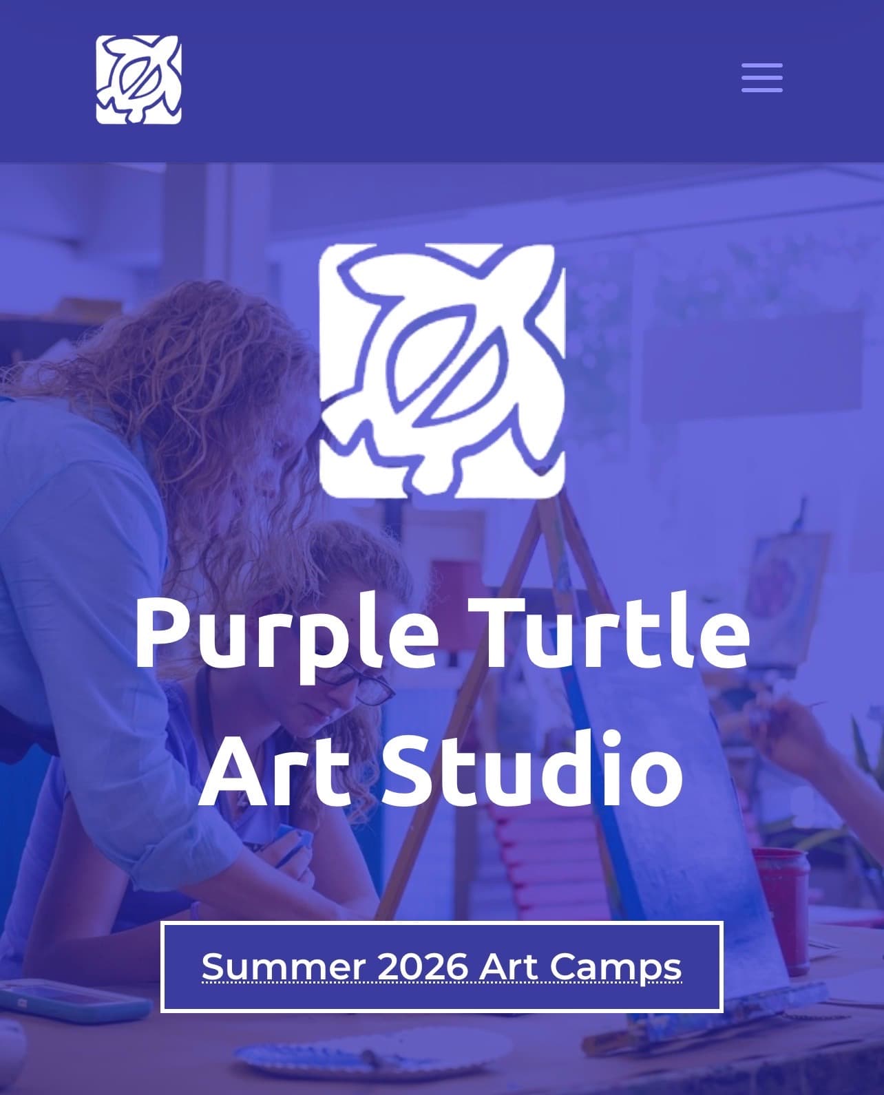 Purple Turtle Art Studio Experience