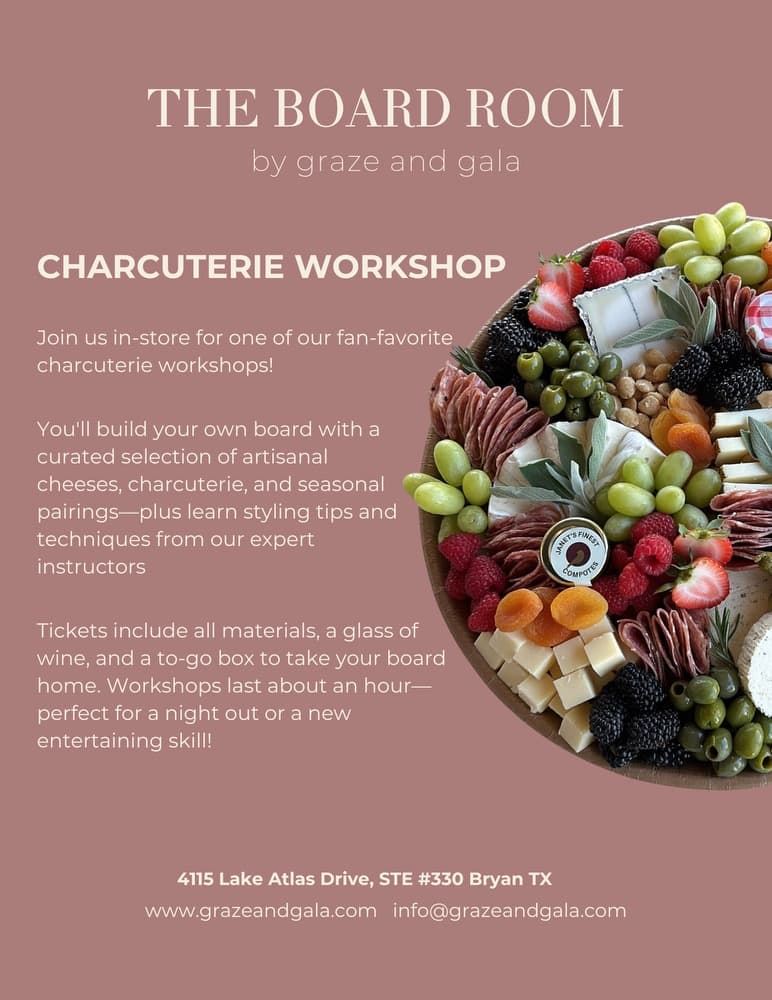 Charcuterie Class for Five at Graze and Gala