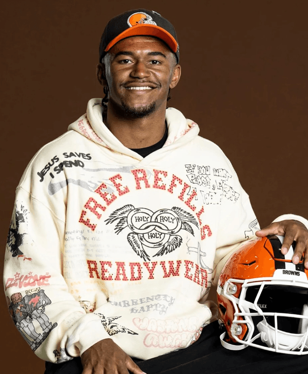 Signed Memorabilia from Former Aggie WR and Cleveland Browns Draft pick KC Concepcion