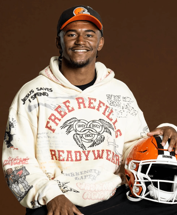 Signed Memorabilia from Former Aggie WR and Cleveland Browns Draft pick KC Concepcion auction image