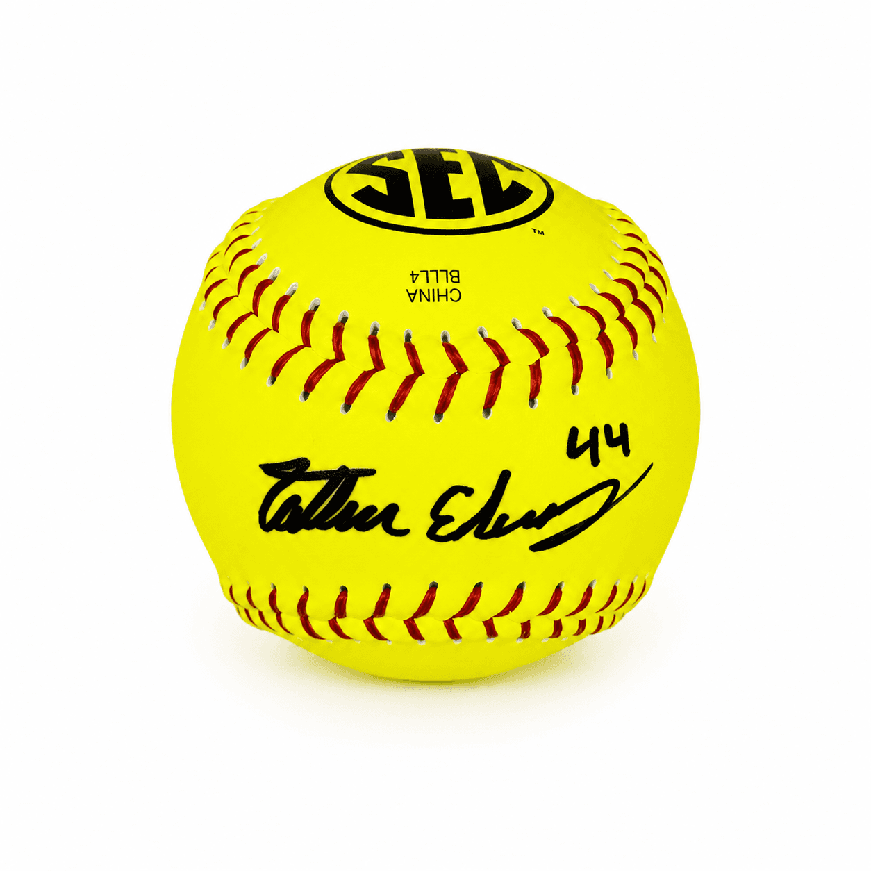 #44 Tallen Edwards signed Softball