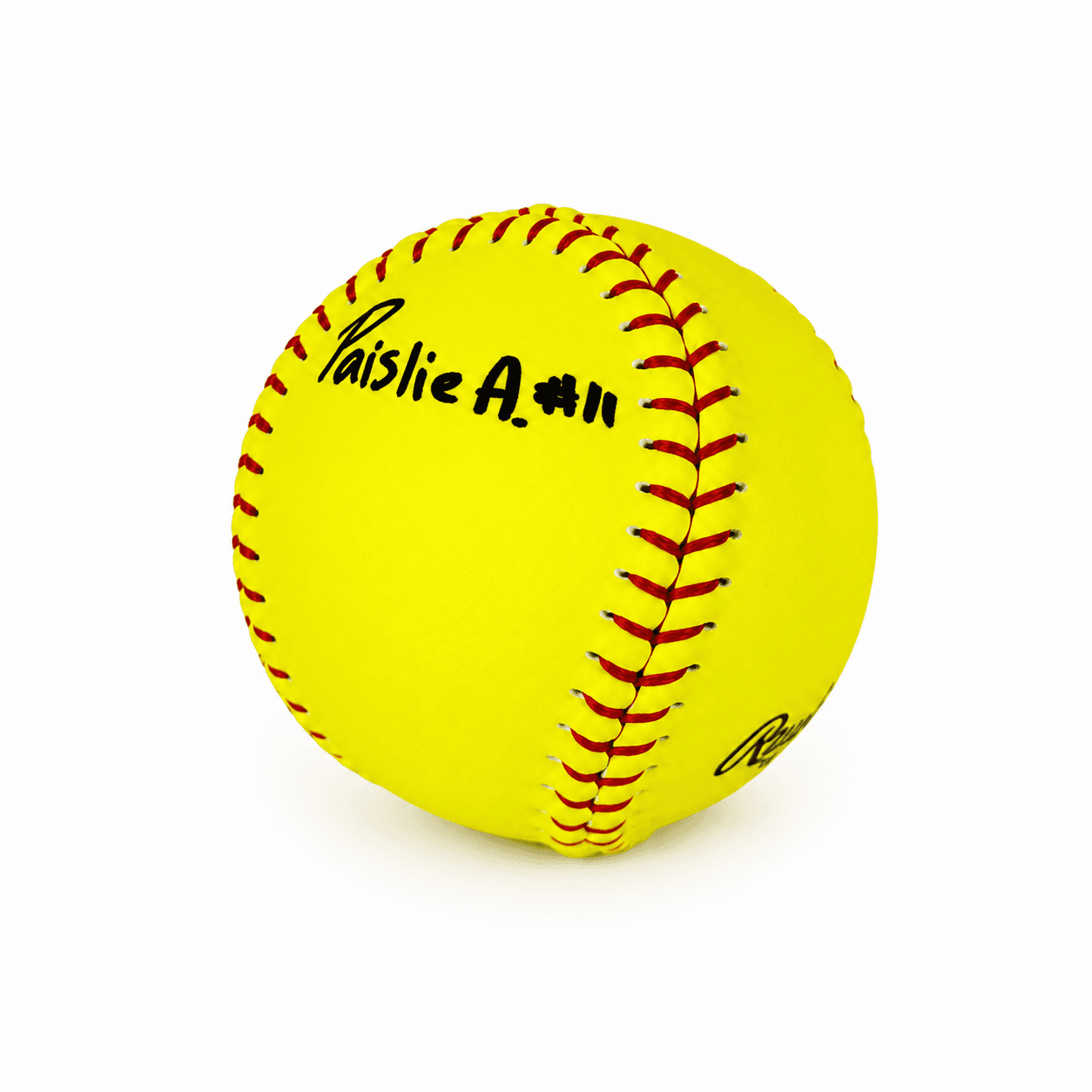 #11 Paislie Allen Signed Softball