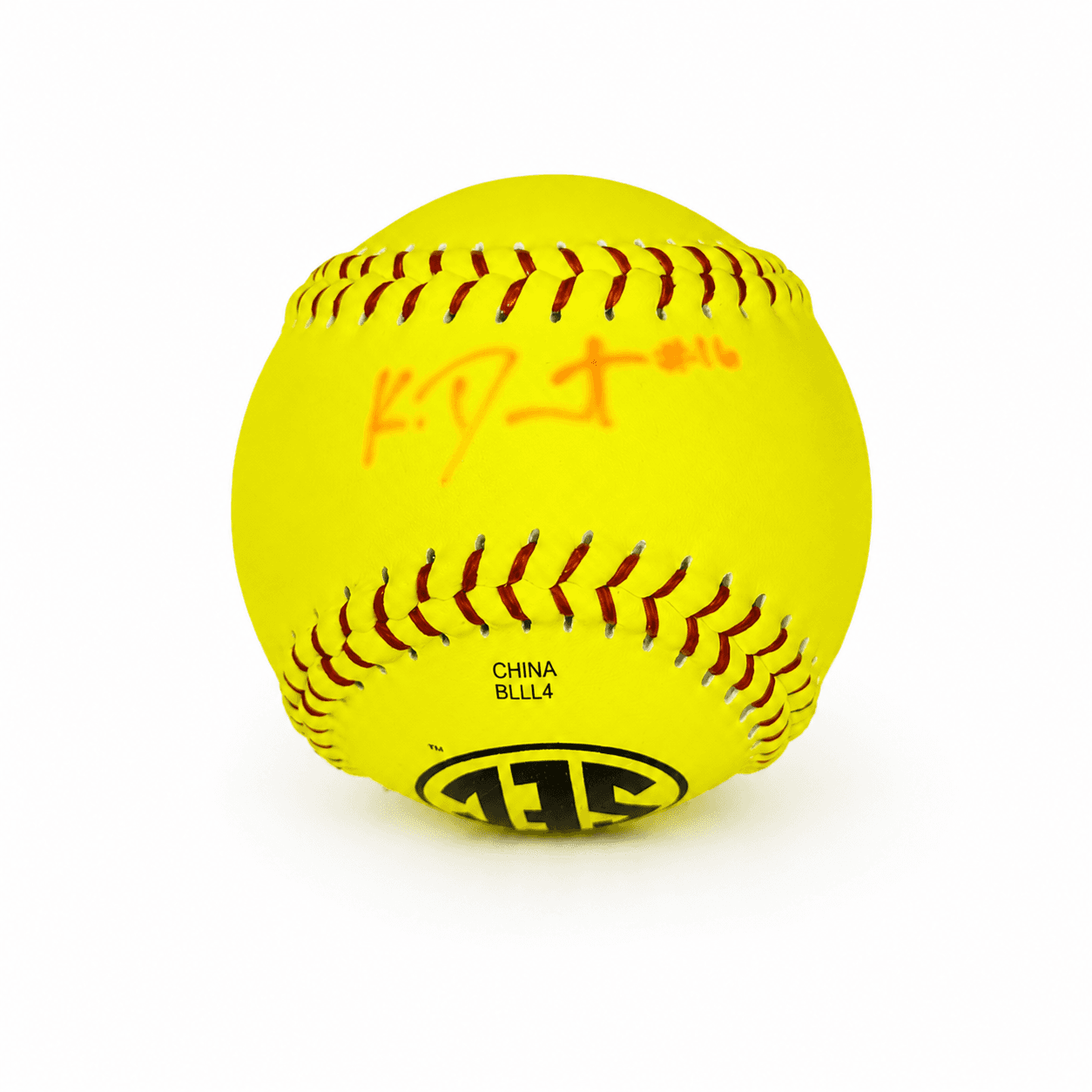#16 KK Dement Signed Softball