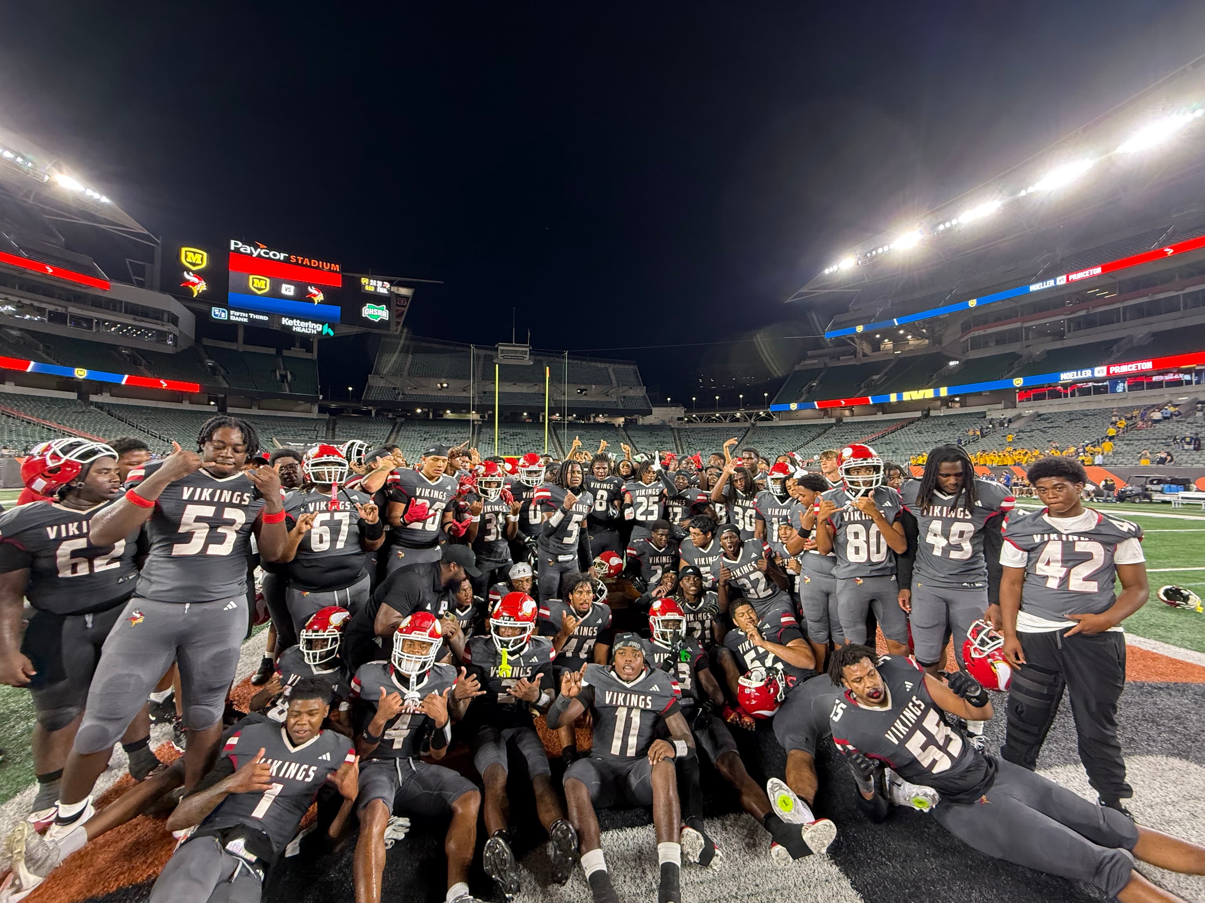 Princeton defeats Moeller, 31-24 at Paycor Stadium