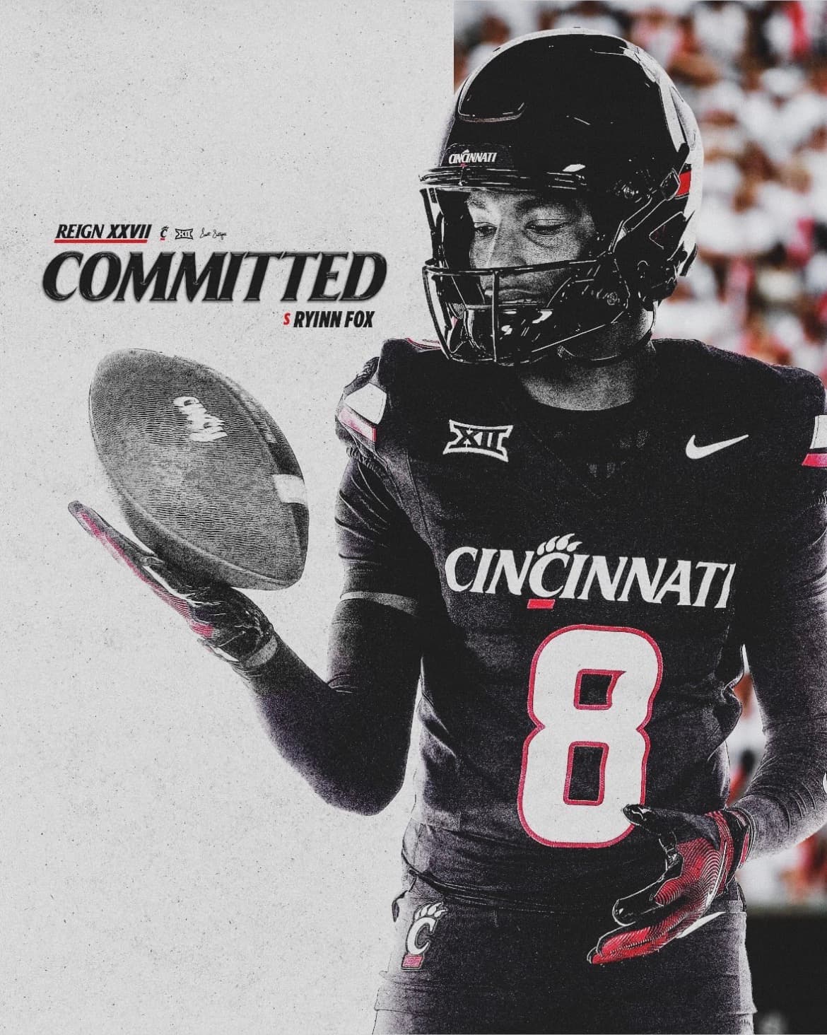 Central Gwinnett S Ryinn Fox commits to Cincinnati article image about Big 12