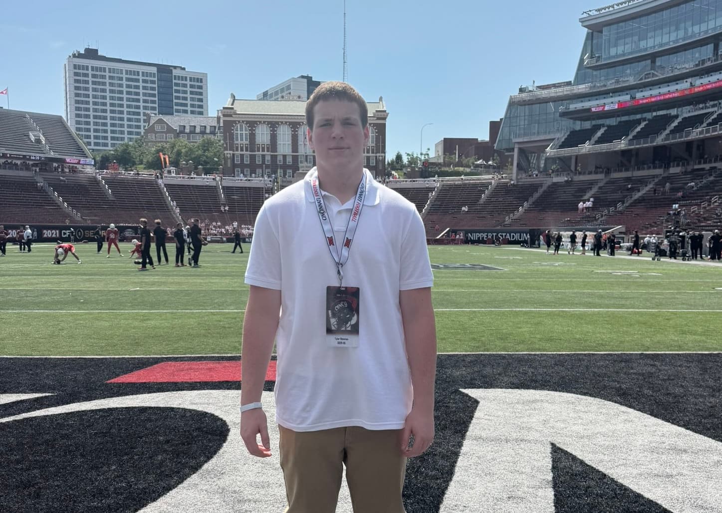 Oak Hills HS (OH) OT Tyler Newman talks UC visit and more